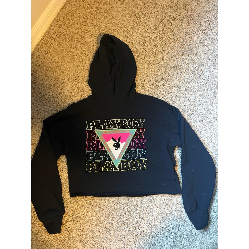 Playboy by Pacsun Cropped Sweatshirt